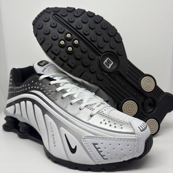 Mens Nike Shox Neymar - Black, White, and Silver - Picture 1 of 7